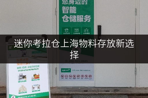 迷你考拉仓上海物料存放新选择,迷你考拉仓守护您的每一件宝贝 迷你考拉仓上海物料存放新选择,迷你考拉仓守护您的每一件宝贝