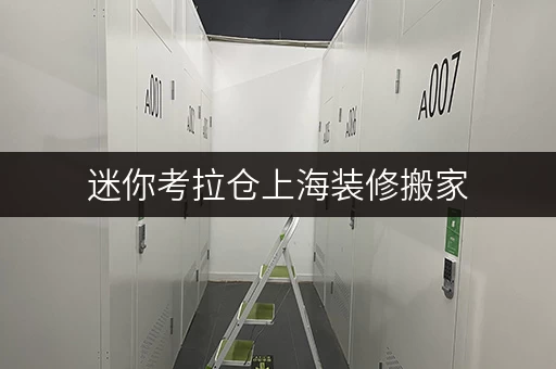 迷你考拉仓上海装修搬家，临时存储有妙招——迷你考拉仓，您的空间好帮手