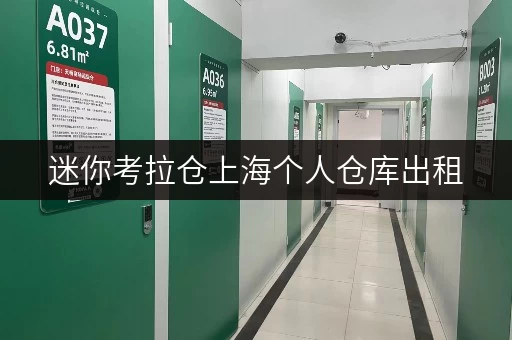 迷你考拉仓上海个人仓库出租,释放办公空间新思路 迷你考拉仓上海个人仓库出租,释放办公空间新思路