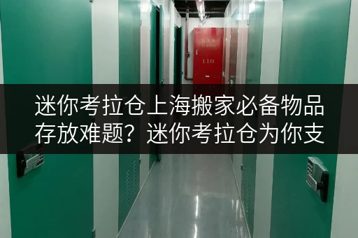 迷你考拉仓上海搬家必备物品存放难题?迷你考拉仓为你支招! 迷你考拉仓上海搬家必备物品存放难题?迷你考拉仓为你支招!