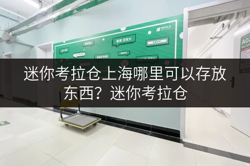 迷你考拉仓上海哪里可以存放东西?迷你考拉仓,您的24小时便捷存储伙伴 迷你考拉仓上海哪里可以存放东西?迷你考拉仓,您的24小时便捷存储伙伴