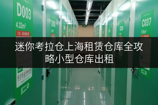 迷你考拉仓上海租赁仓库全攻略小型仓库出租,省钱不踩坑! 迷你考拉仓上海租赁仓库全攻略小型仓库出租,省钱不踩坑!