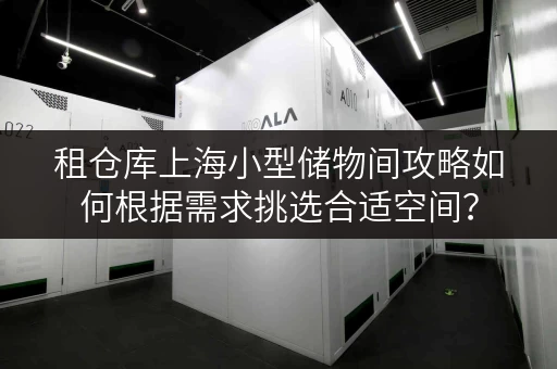 租仓库上海小型储物间攻略如何根据需求挑选合适空间? 租仓库上海小型储物间攻略如何根据需求挑选合适空间?