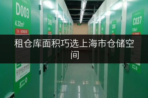 租仓库面积巧选上海市仓储空间，迷你考拉仓助您打造个性化存储方案