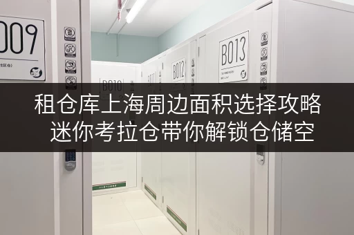 租仓库上海周边面积选择攻略  迷你考拉仓带你解锁仓储空间新秘密