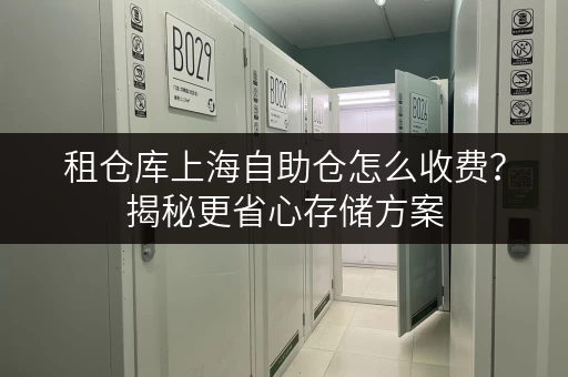 租仓库上海自助仓怎么收费?揭秘更省心存储方案 租仓库上海自助仓怎么收费?揭秘更省心存储方案