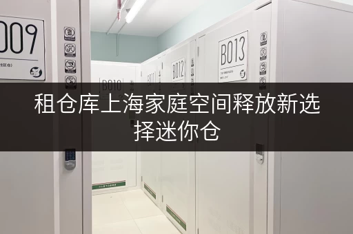 租仓库上海家庭空间释放新选择迷你仓，品质生活好帮手！