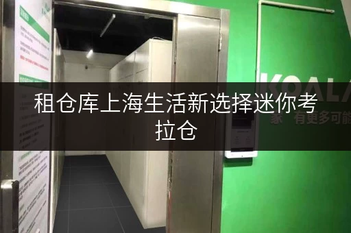 租仓库上海生活新选择迷你考拉仓,让设备工具随存随取更便捷 租仓库上海生活新选择迷你考拉仓,让设备工具随存随取更便捷