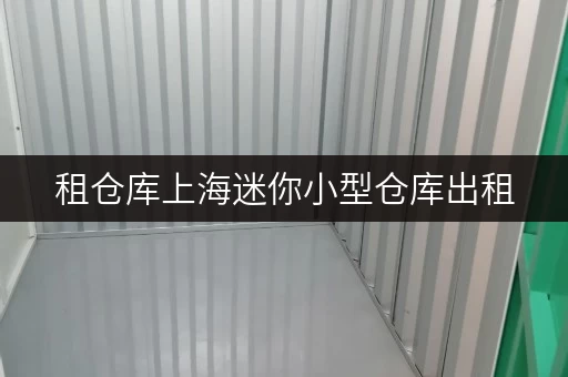 租仓库上海迷你小型仓库出租,面积选择全攻略,告别空间焦虑! 租仓库上海迷你小型仓库出租,面积选择全攻略,告别空间焦虑!