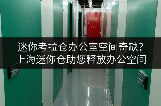 迷你考拉仓办公室空间奇缺？上海迷你仓助您释放办公空间