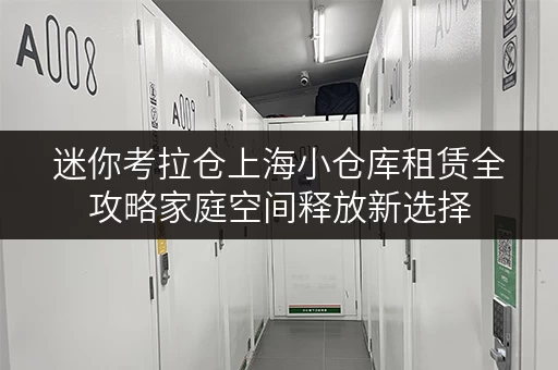 迷你考拉仓上海小仓库租赁全攻略家庭空间释放新选择，品质生活更上一层楼