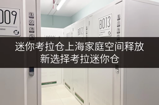 迷你考拉仓上海家庭空间释放新选择考拉迷你仓,品质生活从此无忧 迷你考拉仓上海家庭空间释放新选择考拉迷你仓,品质生活从此无忧