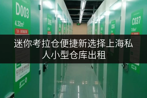 迷你考拉仓便捷新选择上海私人小型仓库出租，轻松存放您的设备工具！