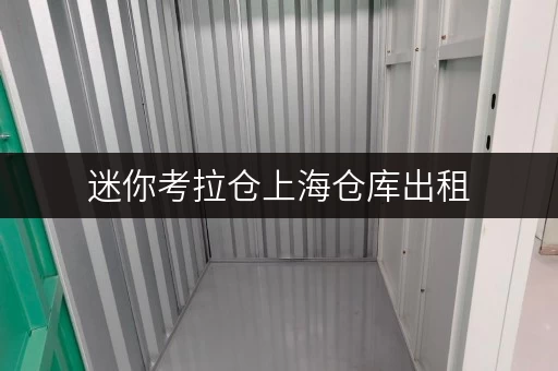 迷你考拉仓上海仓库出租，办公空间释放新选择——迷你考拉仓