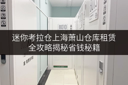 迷你考拉仓上海萧山仓库租赁全攻略揭秘省钱秘籍,价格透明无隐形消费 迷你考拉仓上海萧山仓库租赁全攻略揭秘省钱秘籍,价格透明无隐形消费
