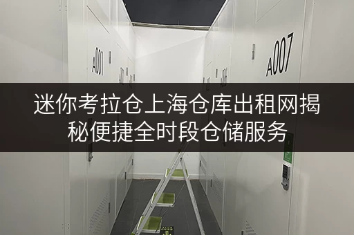 迷你考拉仓上海仓库出租网揭秘便捷全时段仓储服务,让存储更轻松! 迷你考拉仓上海仓库出租网揭秘便捷全时段仓储服务,让存储更轻松!