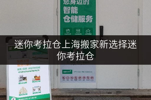 迷你考拉仓上海搬家新选择迷你考拉仓,您的临时存储方案专家 迷你考拉仓上海搬家新选择迷你考拉仓,您的临时存储方案专家