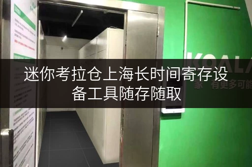 迷你考拉仓上海长时间寄存设备工具随存随取,迷你考拉仓解锁便捷存储新体验 迷你考拉仓上海长时间寄存设备工具随存随取,迷你考拉仓解锁便捷存储新体验