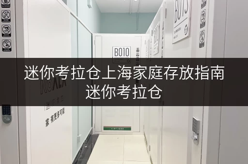 迷你考拉仓上海家庭存放指南迷你考拉仓,为你的家多一份保障 迷你考拉仓上海家庭存放指南迷你考拉仓,为你的家多一份保障