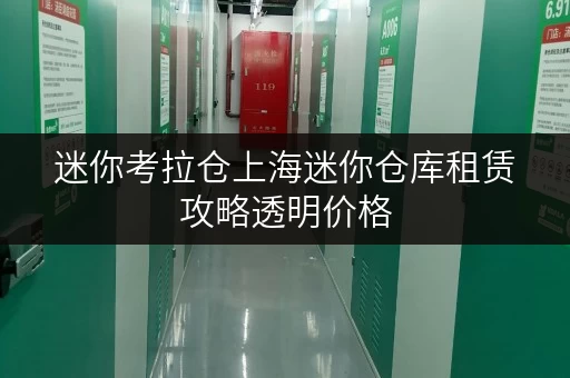 迷你考拉仓上海迷你仓库租赁攻略透明价格,省钱无忧 迷你考拉仓上海迷你仓库租赁攻略透明价格,省钱无忧