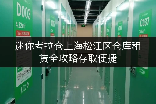 迷你考拉仓上海松江区仓库租赁全攻略存取便捷,服务无忧 迷你考拉仓上海松江区仓库租赁全攻略存取便捷,服务无忧