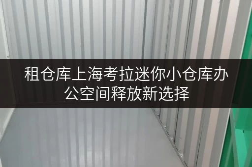租仓库上海考拉迷你小仓库办公空间释放新选择 租仓库上海考拉迷你小仓库办公空间释放新选择