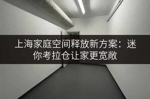 上海家庭空间释放新方案:迷你考拉仓让家更宽敞 上海家庭空间释放新方案:迷你考拉仓让家更宽敞