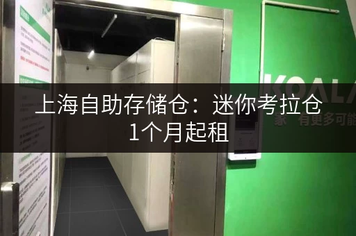 上海自助存储仓：迷你考拉仓1个月起租，24小时存取自由