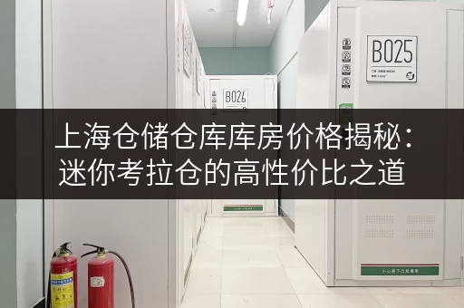 上海仓储仓库库房价格揭秘:迷你考拉仓的高性价比之道 上海仓储仓库库房价格揭秘:迷你考拉仓的高性价比之道