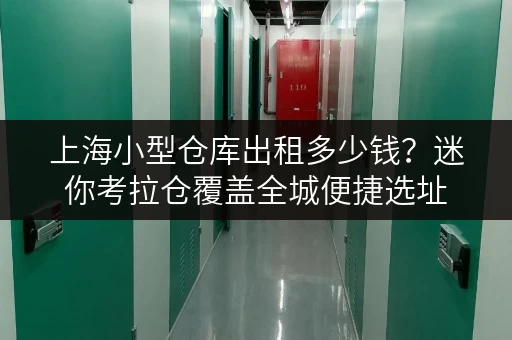 上海小型仓库出租多少钱?迷你考拉仓覆盖全城便捷选址 上海小型仓库出租多少钱?迷你考拉仓覆盖全城便捷选址