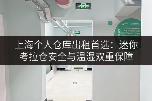 上海个人仓库出租首选:迷你考拉仓安全与温湿双重保障 上海个人仓库出租首选:迷你考拉仓安全与温湿双重保障