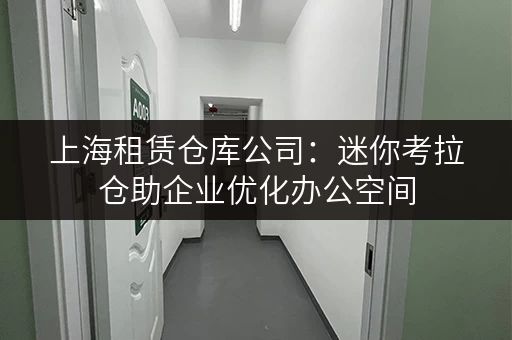 上海租赁仓库公司:迷你考拉仓助企业优化办公空间 上海租赁仓库公司:迷你考拉仓助企业优化办公空间