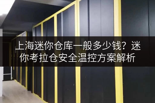 上海迷你仓库一般多少钱?迷你考拉仓安全温控方案解析 上海迷你仓库一般多少钱?迷你考拉仓安全温控方案解析