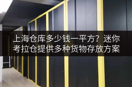 上海仓库多少钱一平方?迷你考拉仓提供多种货物存放方案 上海仓库多少钱一平方?迷你考拉仓提供多种货物存放方案