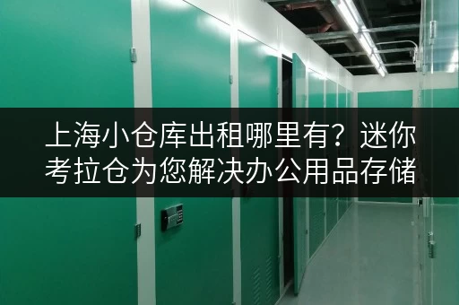 上海小仓库出租哪里有?迷你考拉仓为您解决办公用品存储难题 上海小仓库出租哪里有?迷你考拉仓为您解决办公用品存储难题