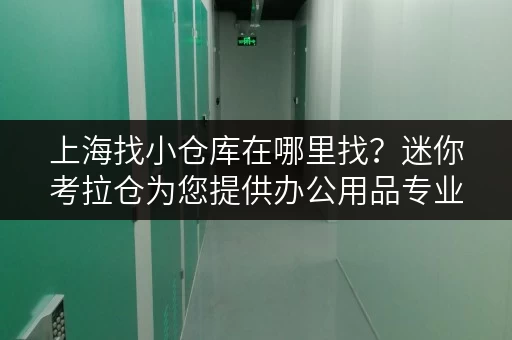 上海找小仓库在哪里找?迷你考拉仓为您提供办公用品专业存储服务 上海找小仓库在哪里找?迷你考拉仓为您提供办公用品专业存储服务