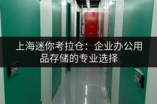 上海迷你考拉仓:企业办公用品存储的专业选择 上海迷你考拉仓:企业办公用品存储的专业选择