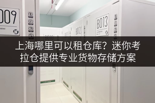 上海哪里可以租仓库?迷你考拉仓提供专业货物存储方案 上海哪里可以租仓库?迷你考拉仓提供专业货物存储方案