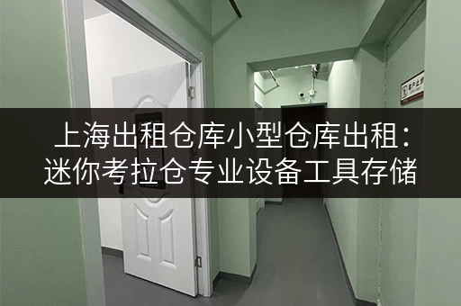 上海出租仓库小型仓库出租:迷你考拉仓专业设备工具存储方案 上海出租仓库小型仓库出租:迷你考拉仓专业设备工具存储方案