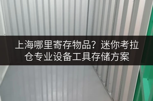 上海哪里寄存物品?迷你考拉仓专业设备工具存储方案 上海哪里寄存物品?迷你考拉仓专业设备工具存储方案