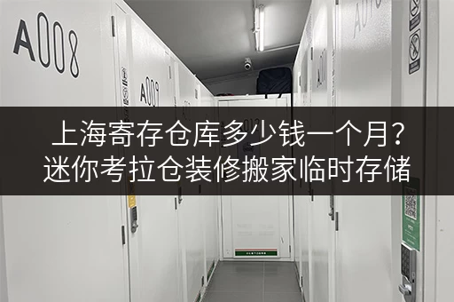 上海寄存仓库多少钱一个月?迷你考拉仓装修搬家临时存储方案 上海寄存仓库多少钱一个月?迷你考拉仓装修搬家临时存储方案