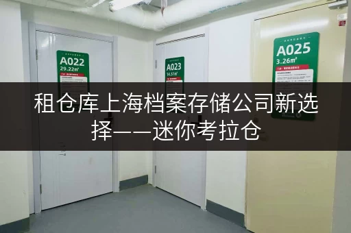 租仓库上海档案存储公司新选择——迷你考拉仓,档案存储更省心 租仓库上海档案存储公司新选择——迷你考拉仓,档案存储更省心
