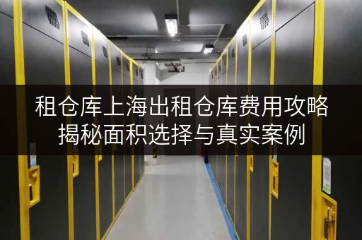 租仓库上海出租仓库费用攻略揭秘面积选择与真实案例 租仓库上海出租仓库费用攻略揭秘面积选择与真实案例