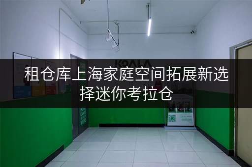 租仓库上海家庭空间拓展新选择迷你考拉仓,面积巧选,空间无忧 租仓库上海家庭空间拓展新选择迷你考拉仓,面积巧选,空间无忧
