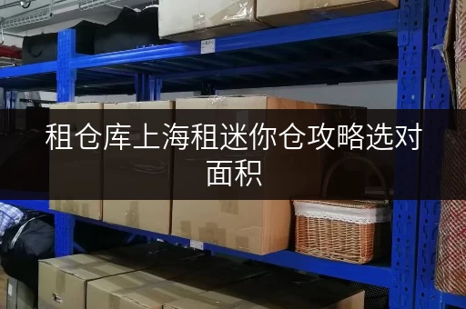 租仓库上海租迷你仓攻略选对面积，让空间物尽其用！