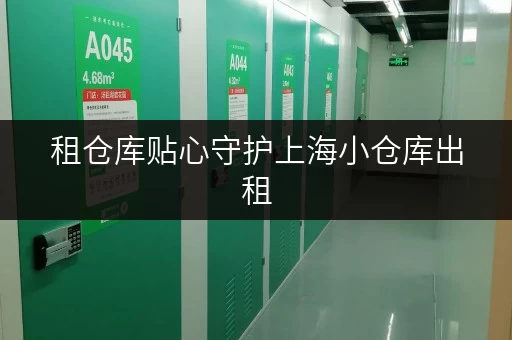 租仓库贴心守护上海小仓库出租,安全与温湿监控双重保障,你的储物无忧解忧手册 租仓库贴心守护上海小仓库出租,安全与温湿监控双重保障,你的储物无忧解忧手册