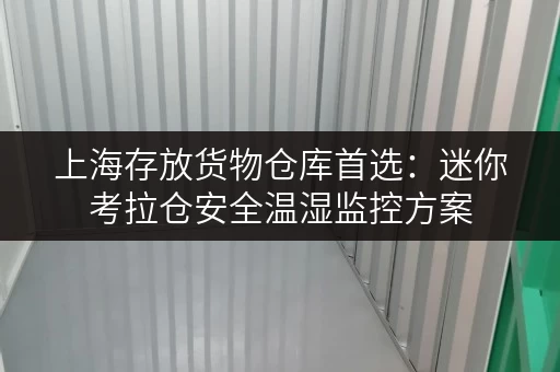 上海存放货物仓库首选：迷你考拉仓安全温湿监控方案
