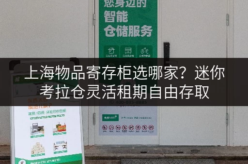 上海物品寄存柜选哪家?迷你考拉仓灵活租期自由存取 上海物品寄存柜选哪家?迷你考拉仓灵活租期自由存取